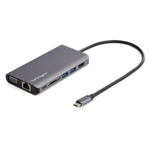 Docking Station StarTech USB-C to USB-A / USB-C / HDMI / VGA / Cardreader / LAN