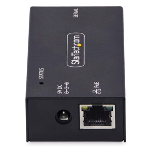 StarTech I13P Serial to Ethernet Adapter PoE 802.3af RS232 DB9 Device Server Industrial 8