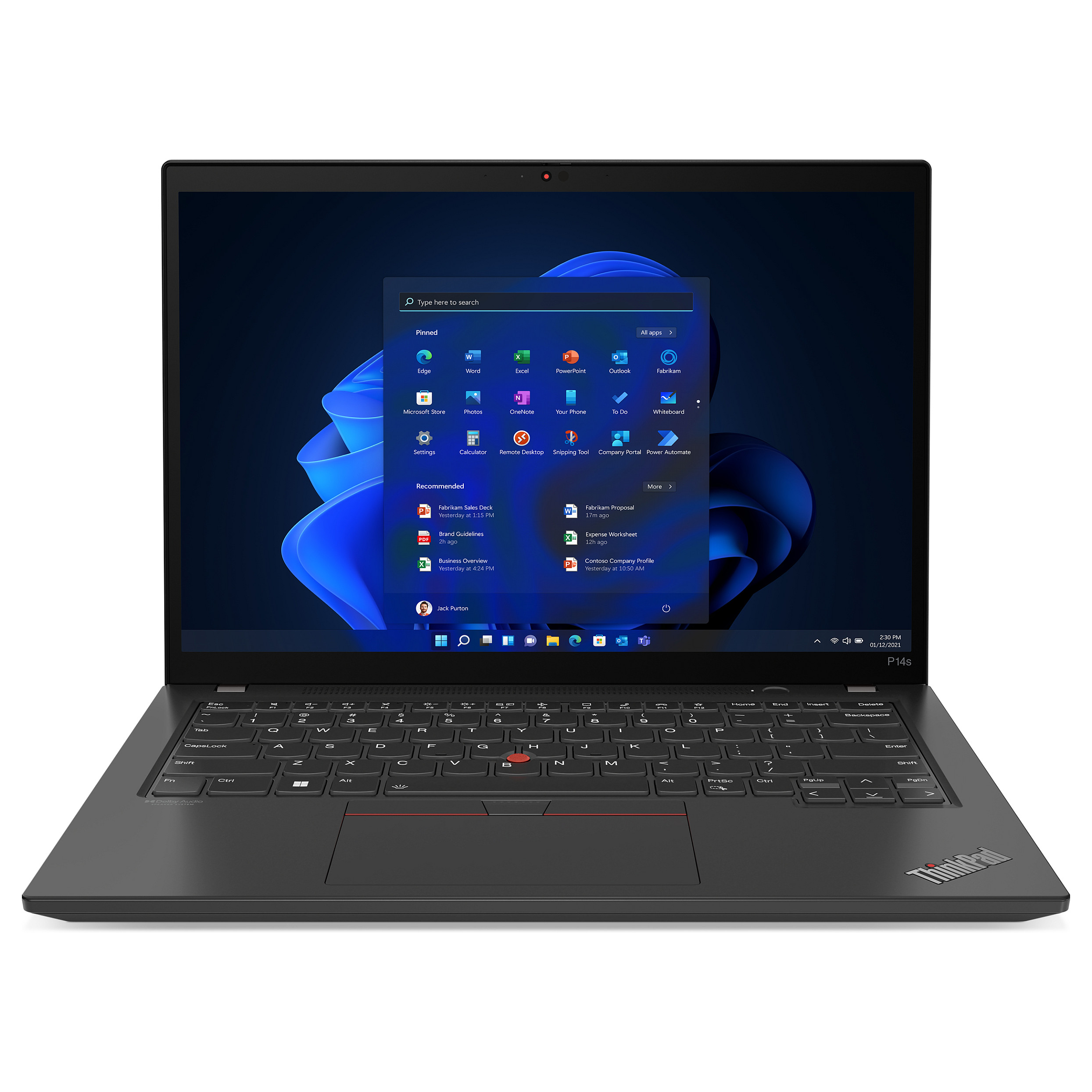 Laptop Lenovo ThinkPad P14s / i5-1340P / 16GB DDR5 / 512GB / 14" 2.8K OLED / Iris Xe Graphics - Zezë