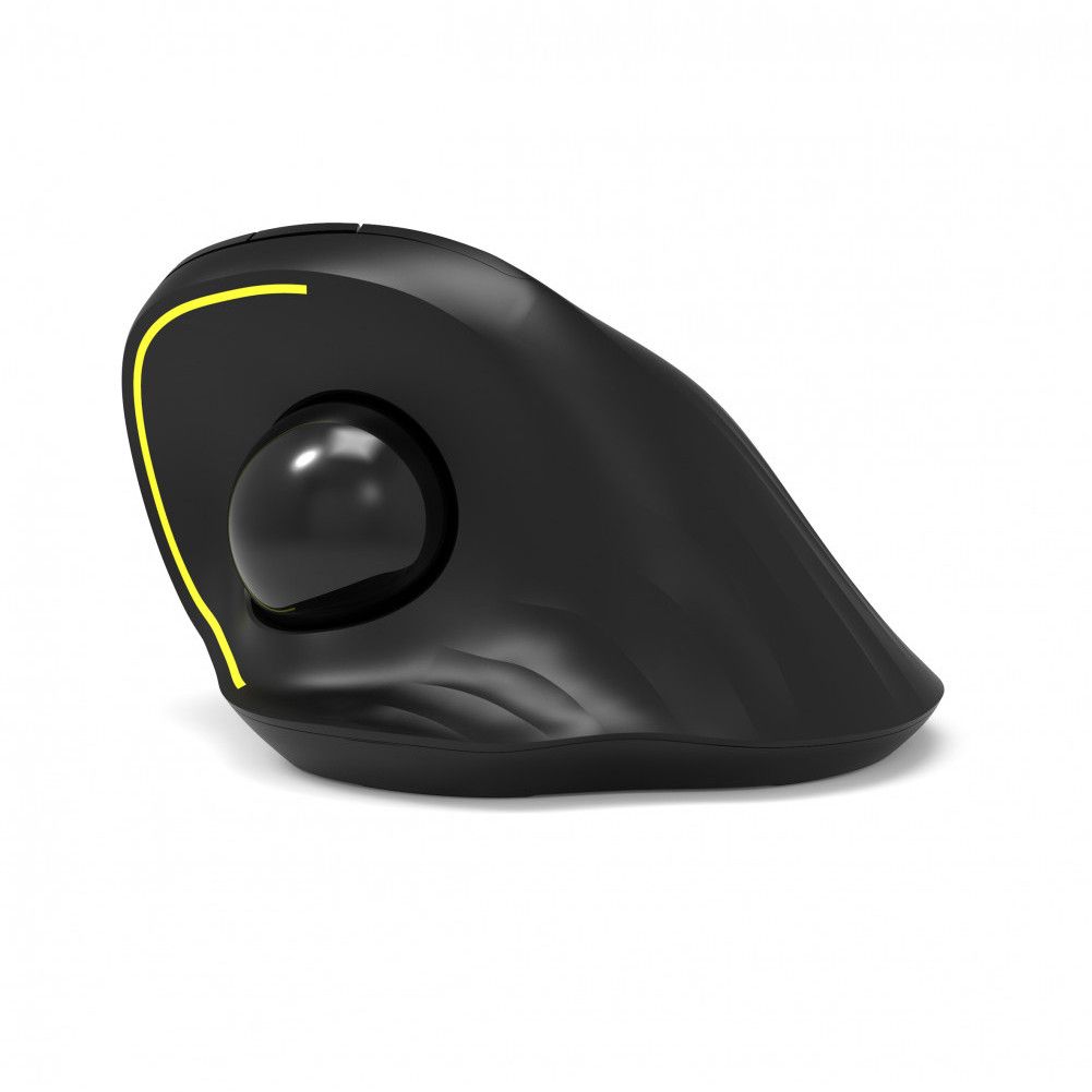 Maus pa kabllo Ergonomik Port / Bluetooth / Trackball / Rechargeable / Dorë e Djathtë – Zezë - Figura 4