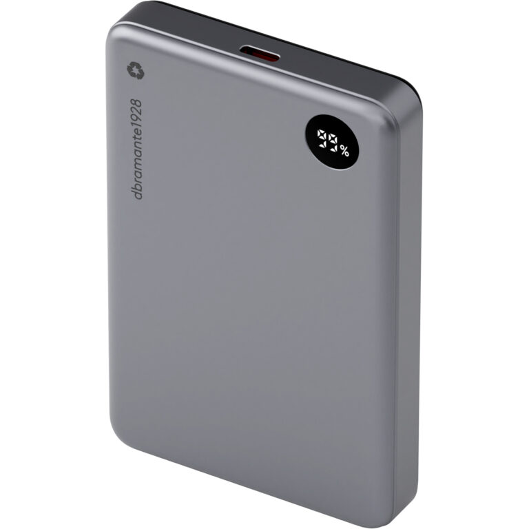 Powerbank dbramante1928 10000 mAh / 38.5 Wh / 20W / 3A / 2 Porta / Magnetik - Gri