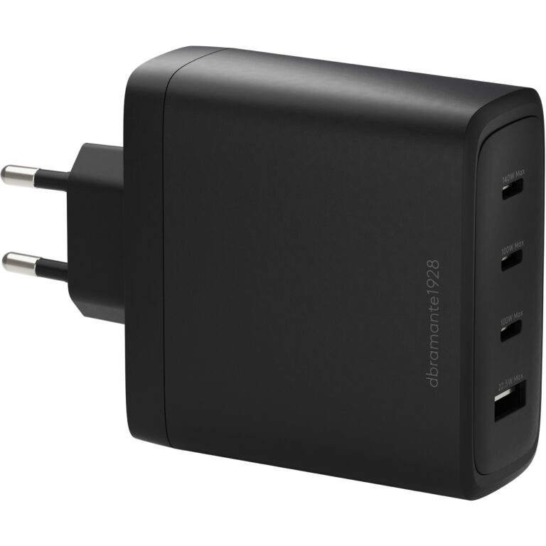 Adapter dbramante1928 140W / 4 Ports (3×USB‑C + 1×USB‑A) – Zezë