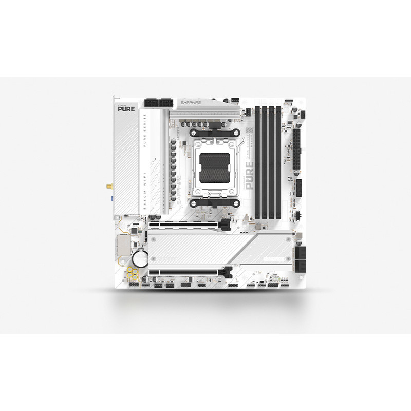 Pllakë Amë Sapphire PURE B850M WIFI Motherboard / Socket AM5 - Figura 2