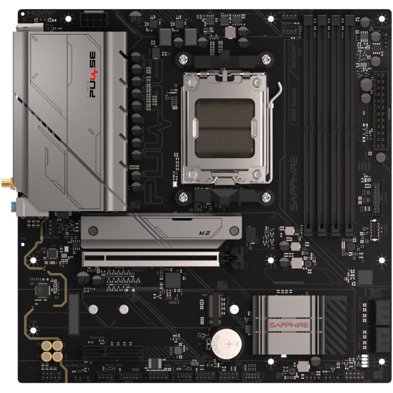 Pllakë Amë Sapphire PULSE B850M WIFI Motherboard / Socket AM5