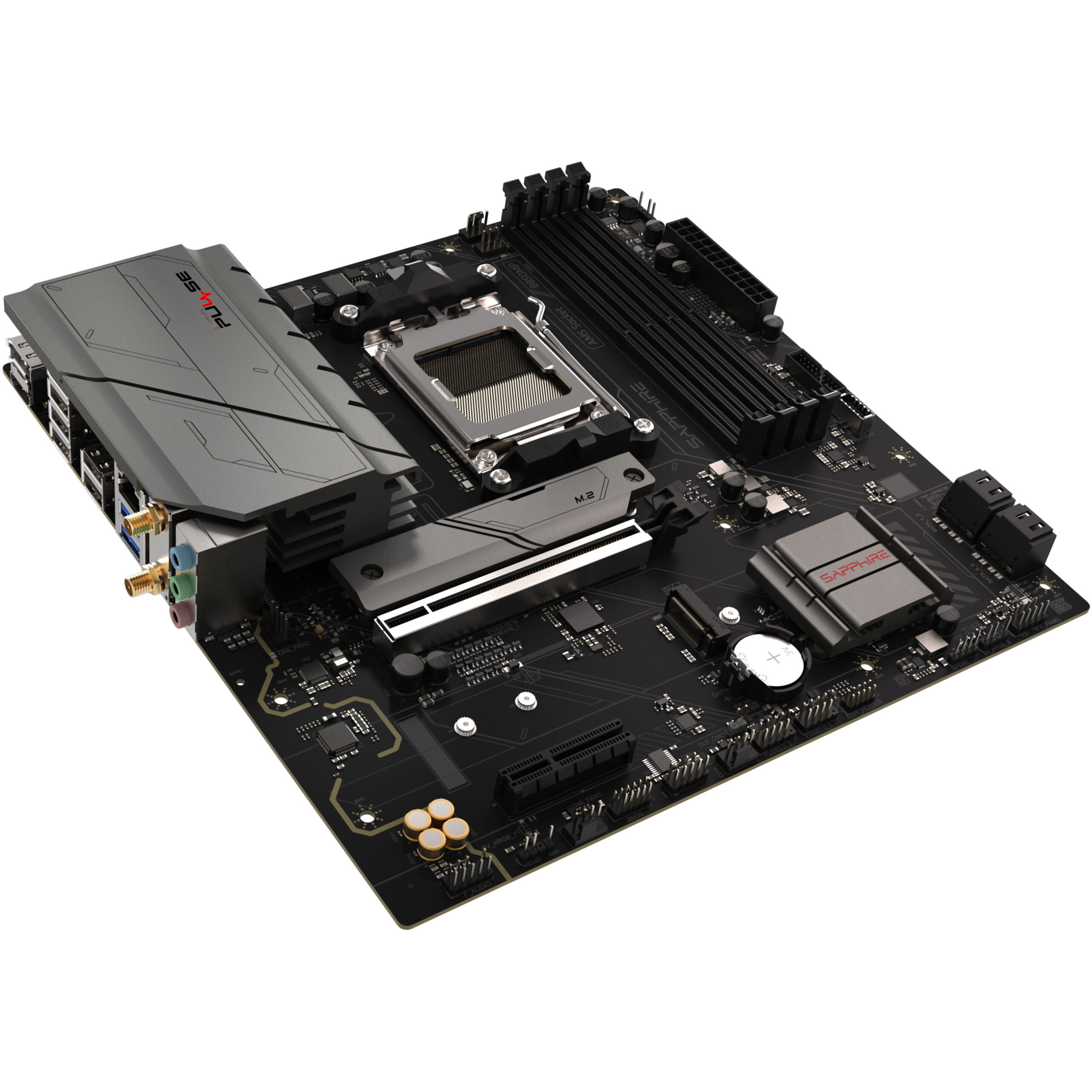 Pllakë Amë Sapphire PULSE B850M WIFI Motherboard / Socket AM5 - Figura 4