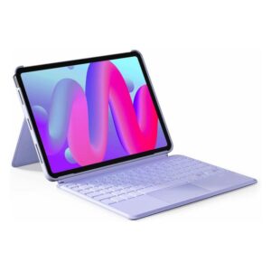 Aksesorë për tablet Keyboard Inateck për iPad 11" / iPad Air 4–5 Gen / Bluetooth / QWERTZ - Vjollcë