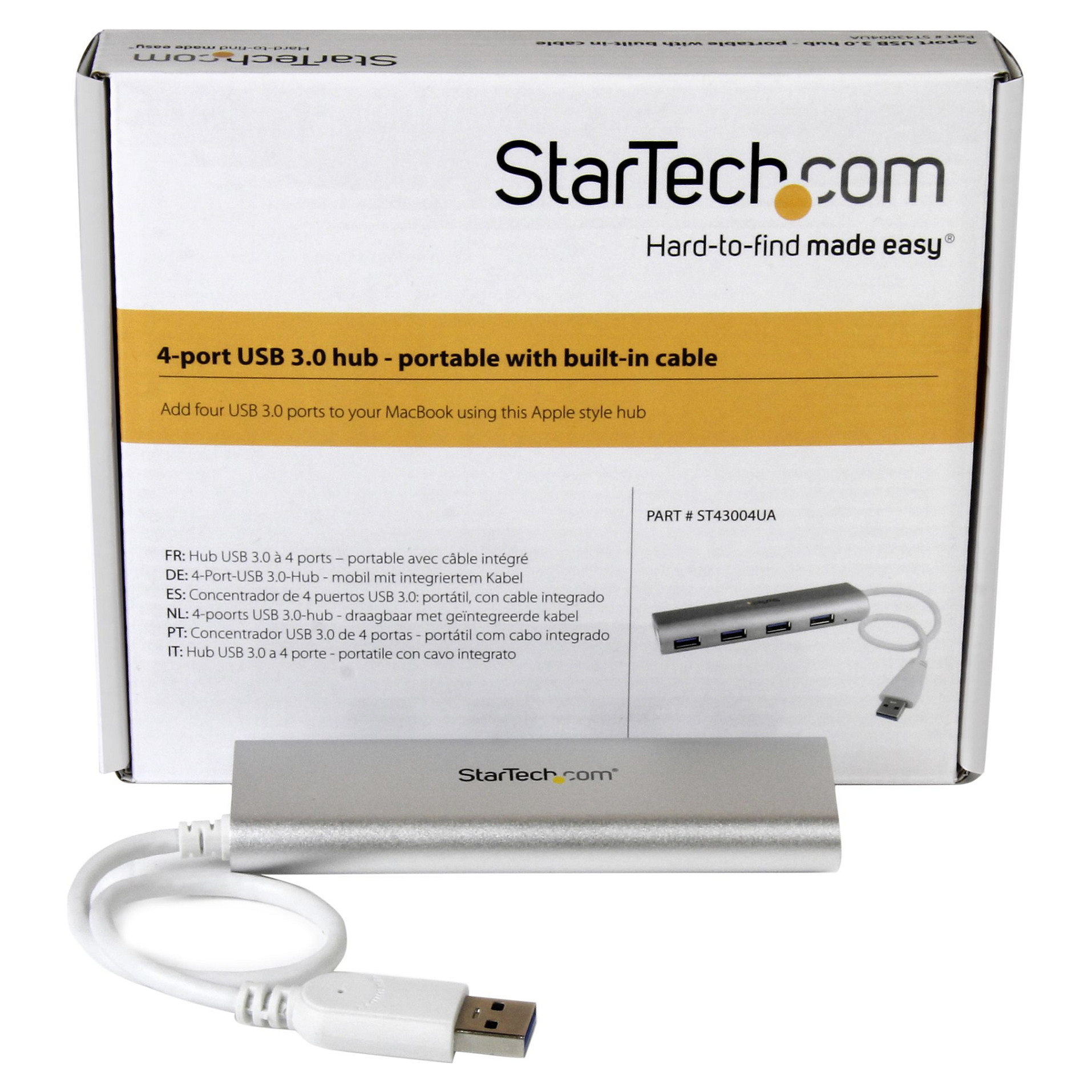 Hub StarTech USB-A to 4xUSB-A 5