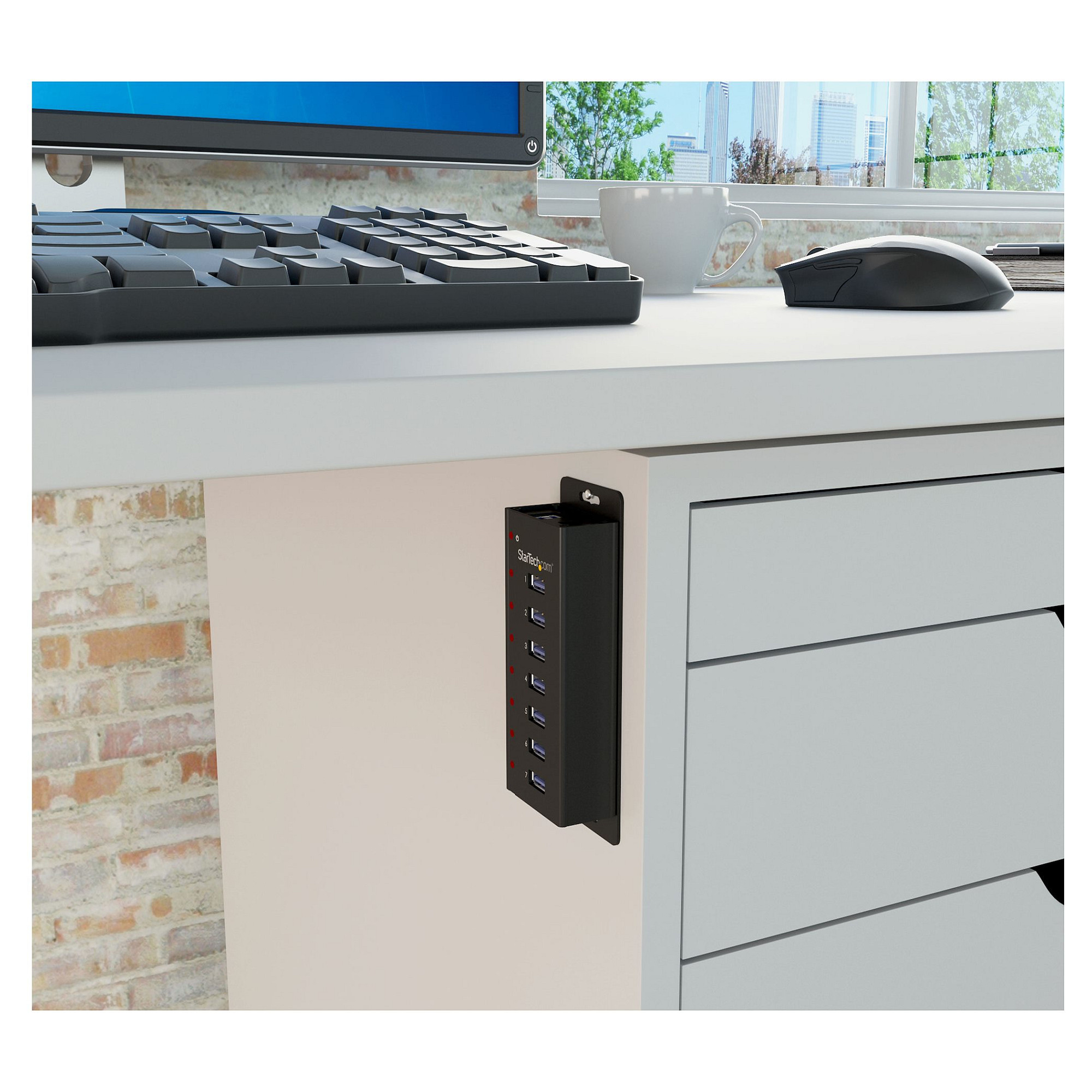 Hub StarTech USB-B to 7xUSB-A 4