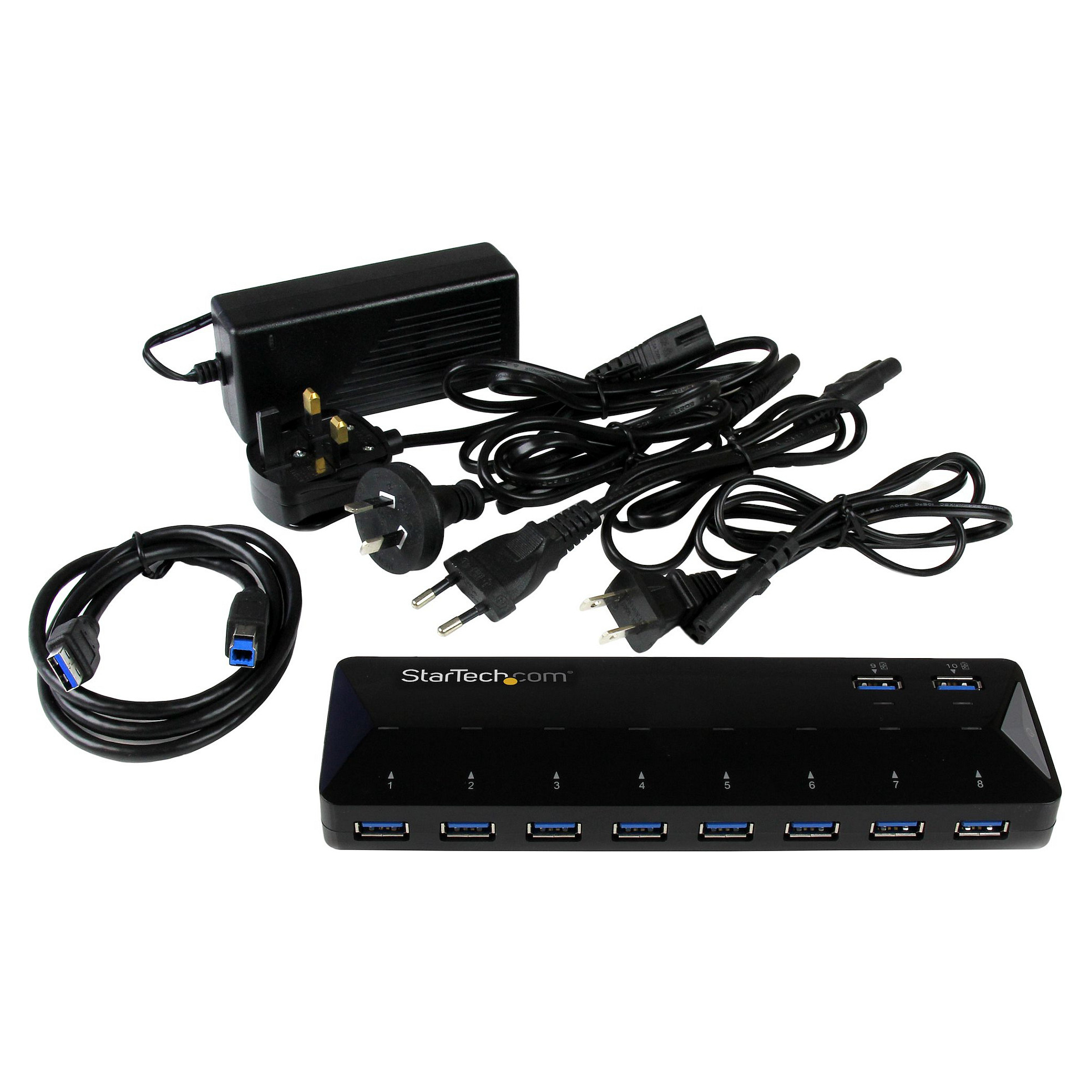 Hub StarTech 10-Port USB-B to 10 x USB-A 4