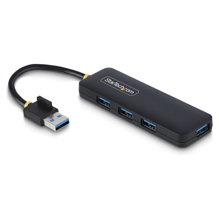 Hub StarTech 4-Port USB-A 5Gbps Portable USB-A to 4x USB-A