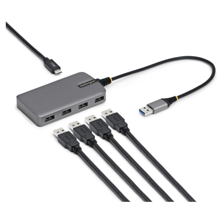 Hub StarTech 4-Port USB-A to 4 x USB-A + 1 x USB-C