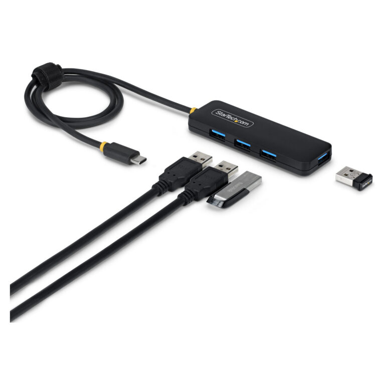 Hub StarTech 4-Port Compact USB-C to 4x USB-A