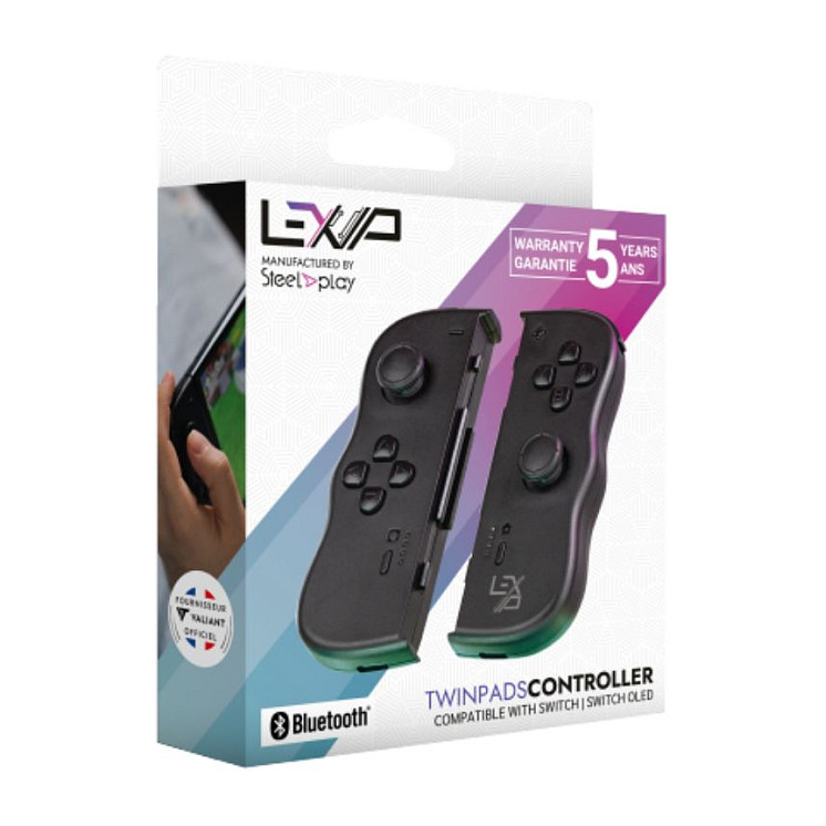 Konzolë Nintendo Lexip Manufactured by Steelplay Adventure Twinpads - Zezë - Figura 4