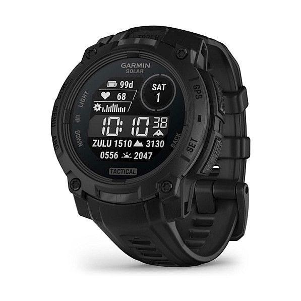 Orë e mençur Garmin Instinct 3 Solar GPS 45mm Tactical Edition – Zezë