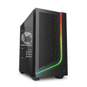 Kasë Sharkoon J1000 ARGB mATX – Zezë