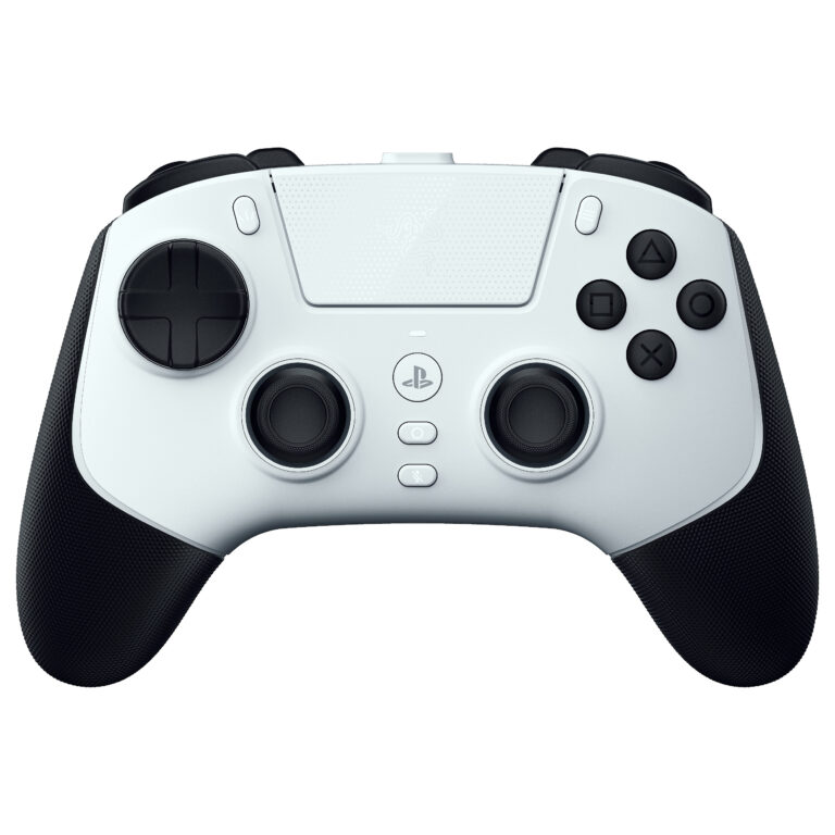 Kontroller për PlayStation 5 & PC Razer Raiju V3 Pro Wireless E‑Sport – Bardhë / Zezë