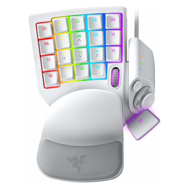 Keypad Gaming Razer Tartarus Pro Wired - Bardhë/Gri