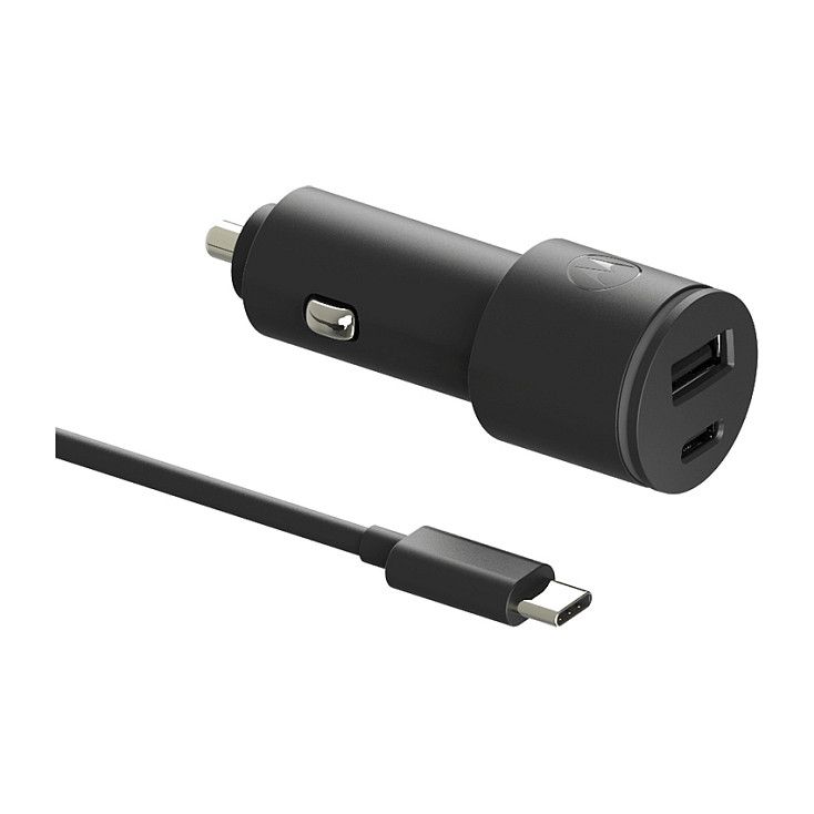 Adapter Motorola TurboPower / 45W – USB‑A & USB‑C