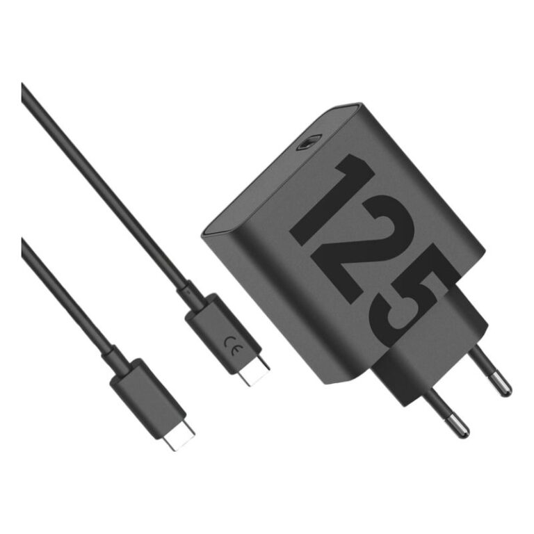 Adapter GaNFast Motorola TurboPower / 125W / USB‑PD 3.0 – USB‑C Cable