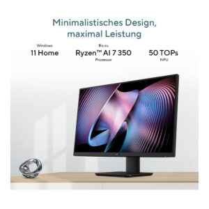 AIO ASUS ExpertCenter VM670KA-BPE013W / Ryzen AI 350 / 16GB DDR5 / 1TB / 27″ Full HD / AMD Radeon 860M / Kb + Mouse – Zezë 8