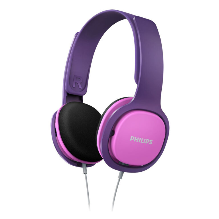 Kufje me kabllo Philips SHK-2000PK/00 On-Ear for Kids / 3.5 mm – Rozë/Vjollcë