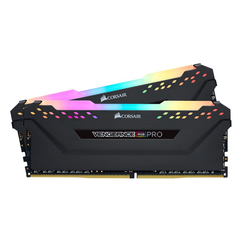 RAM Memorie DDR4 Corsair 16GB / PC3200 / CL16 / (2×8GB) / Vengeance / XMP - Zezë