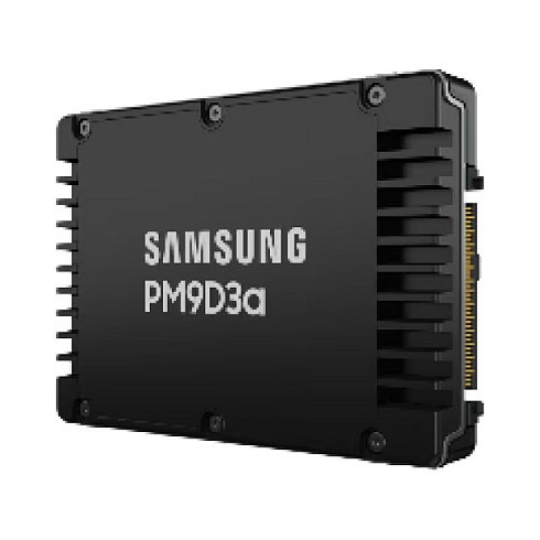 SSD të Brendshme Samsung PM9D3a / 15.36TB / 2.5" / U.2 / PCIe 5.0 x4 (NVMe) / 1.0 DWPD / 256‑bit AES