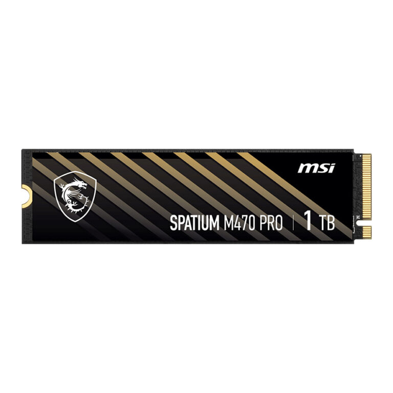 SSD të Brendshëm MSI Spatium M470 Pro / 1TB / M.2 2280 / PCIe Gen4 x4 / NVMe