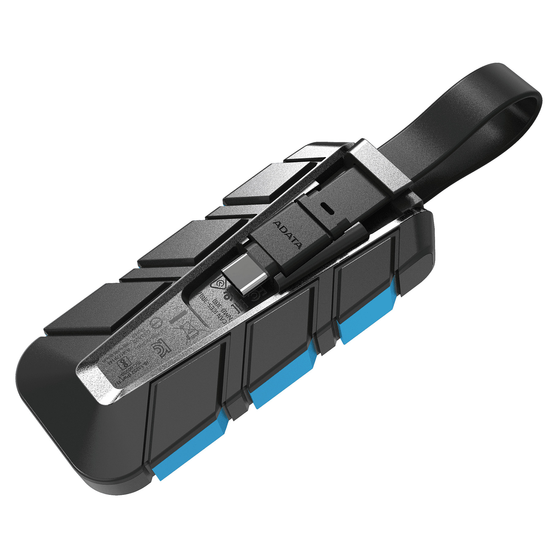 SSD të Jashtëm / 1TB / ADATA SC740 / USB-C 3.2 Gen 2 (10 Gbit/s) - Zezë/Blu - Figura 5