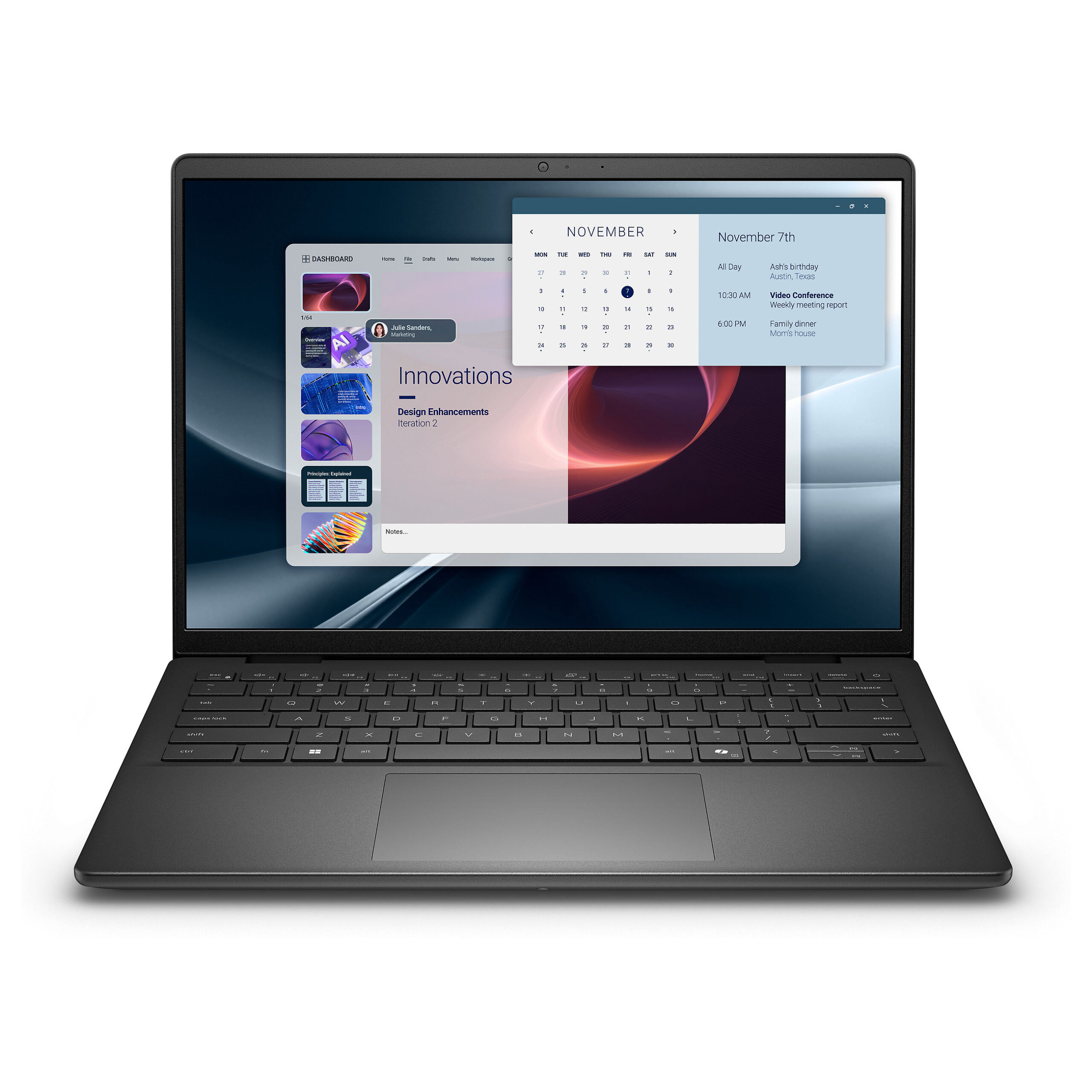 Laptop Dell Pro 14 Essential PV14255 / Ryzen AI 5 330 / 16GB DDR5 / 512GB / 14″ Full HD+ IPS WVA / AMD Radeon 820M – Zezë