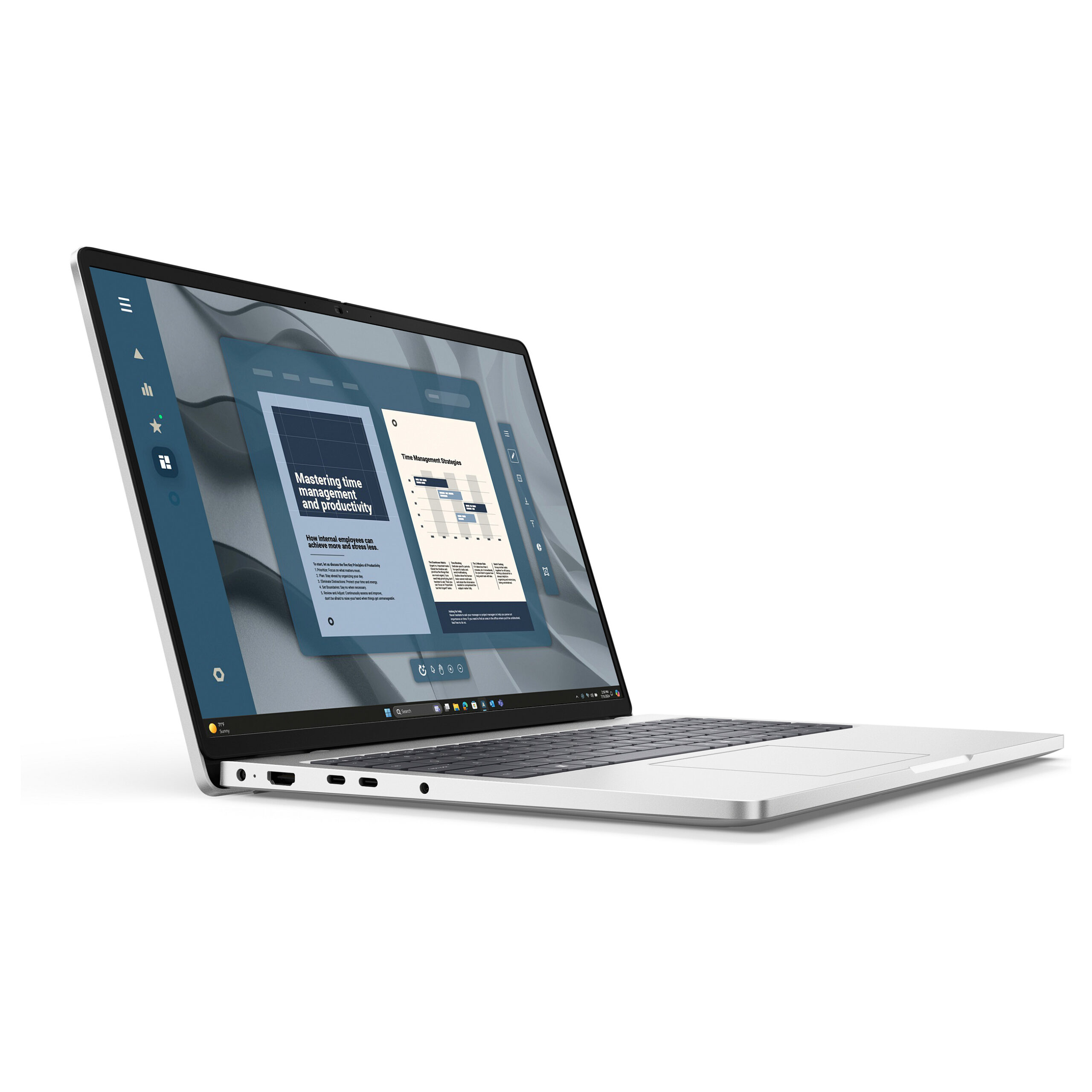 Laptop Dell Pro 16 PC16255 / Ryzen AI 7 350 / 16GB DDR5 / 512GB / 16″ Full HD+ IPS / AMD Radeon 860M – Platinum 2
