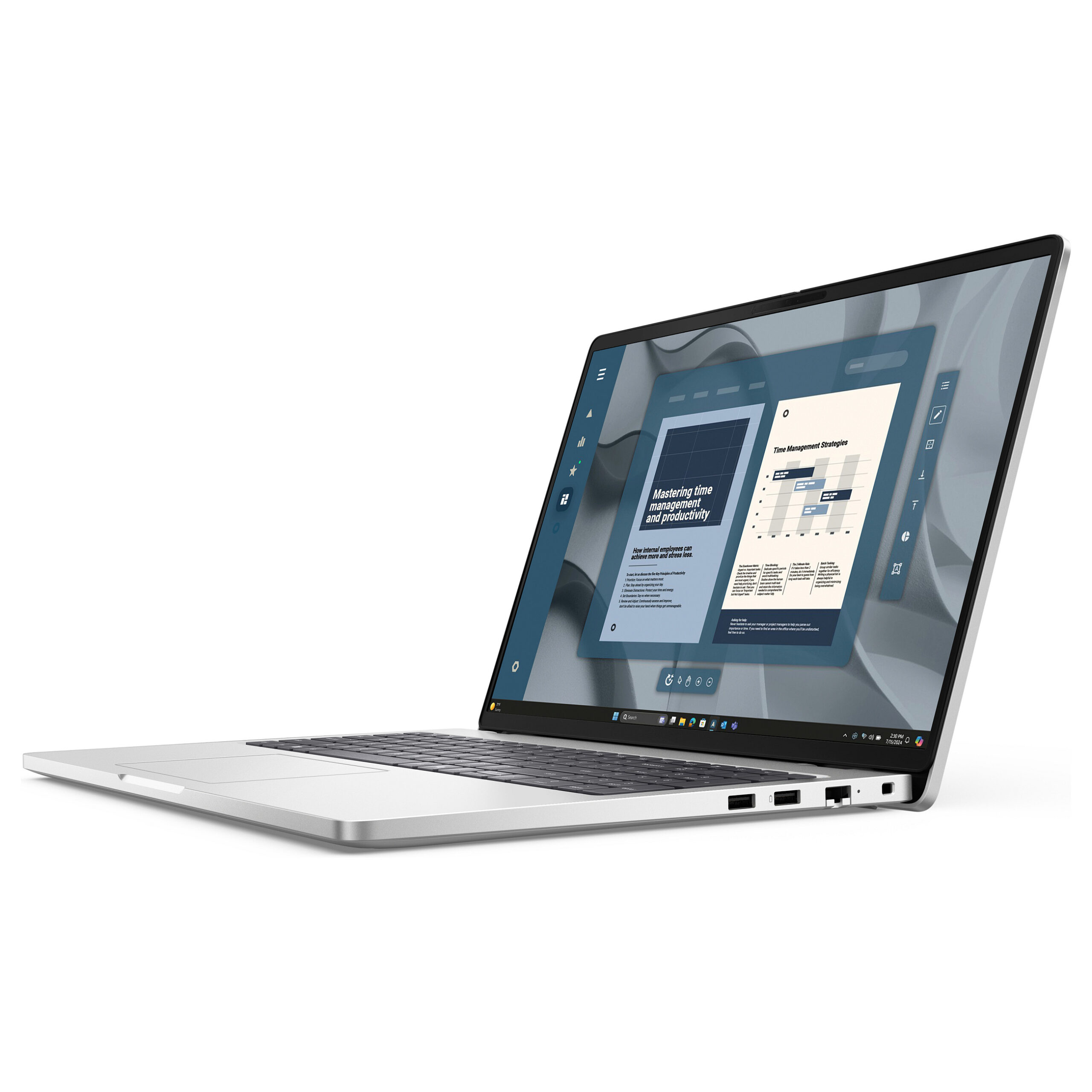 Laptop Dell Pro 16 PC16255 / Ryzen AI 7 350 / 16GB DDR5 / 512GB / 16″ Full HD+ IPS / AMD Radeon 860M – Platinum 3