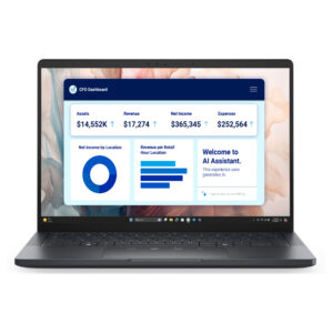 Laptop Dell Pro 13 Premium PA13250 / Ultra 7 268V / 32GB LPDDR5x / 512GB / 13.3″ Quad HD+ IPS WVA Touch 60Hz / Intel Arc Graphics 140V – Gri 6