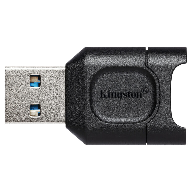 Lexues i Kartelave Kingston MobileLite Plus USB 3.2 / Gen1 për microSD/microSDHC/microSDXC UHS-I/UHS-II - Zezë