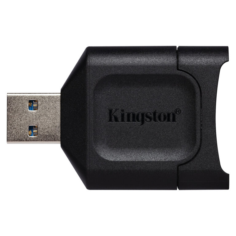 Lexues kartelash Kingston MobileLite Plus USB 3.2 për SD/SDHC/SDXC UHS-II - Zezë