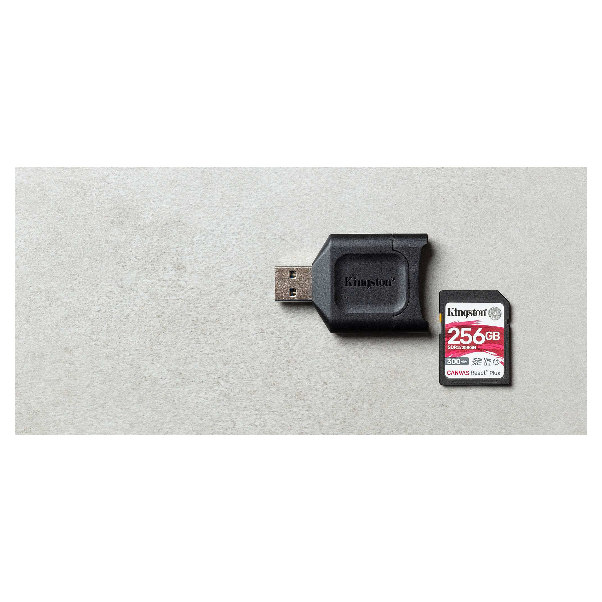 Lexues kartelash Kingston MobileLite Plus USB 3.2 për SD/SDHC/SDXC UHS-II - Zezë - Figura 5