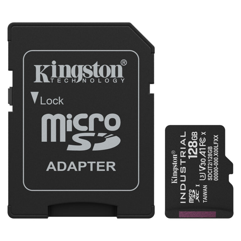 Kartë Memorie SD Kingston microSDHC 128GB Class 10 me Adapter SD