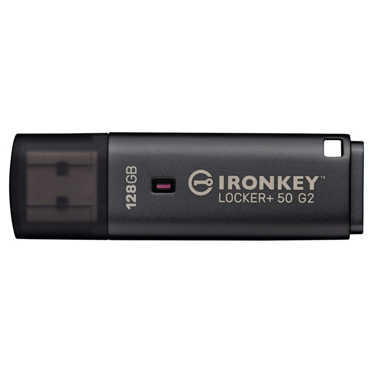 USB Flash Drive Stick 128GB Kingston IronKey Locker Plus 50 G2