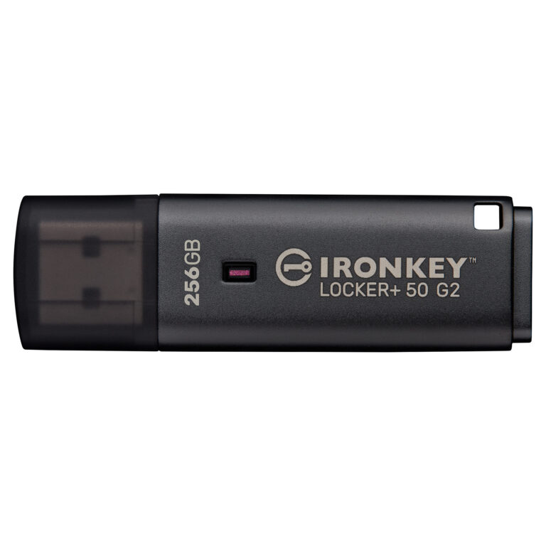 USB Flash Drive Stick 256GB Kingston IronKey Locker Plus 50 G2