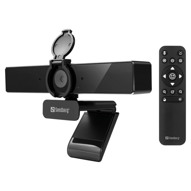Webcam Sandberg USB-C/A Pro Remote / 4K UHD / 8MP/ USB-C & USB-A - Zezë