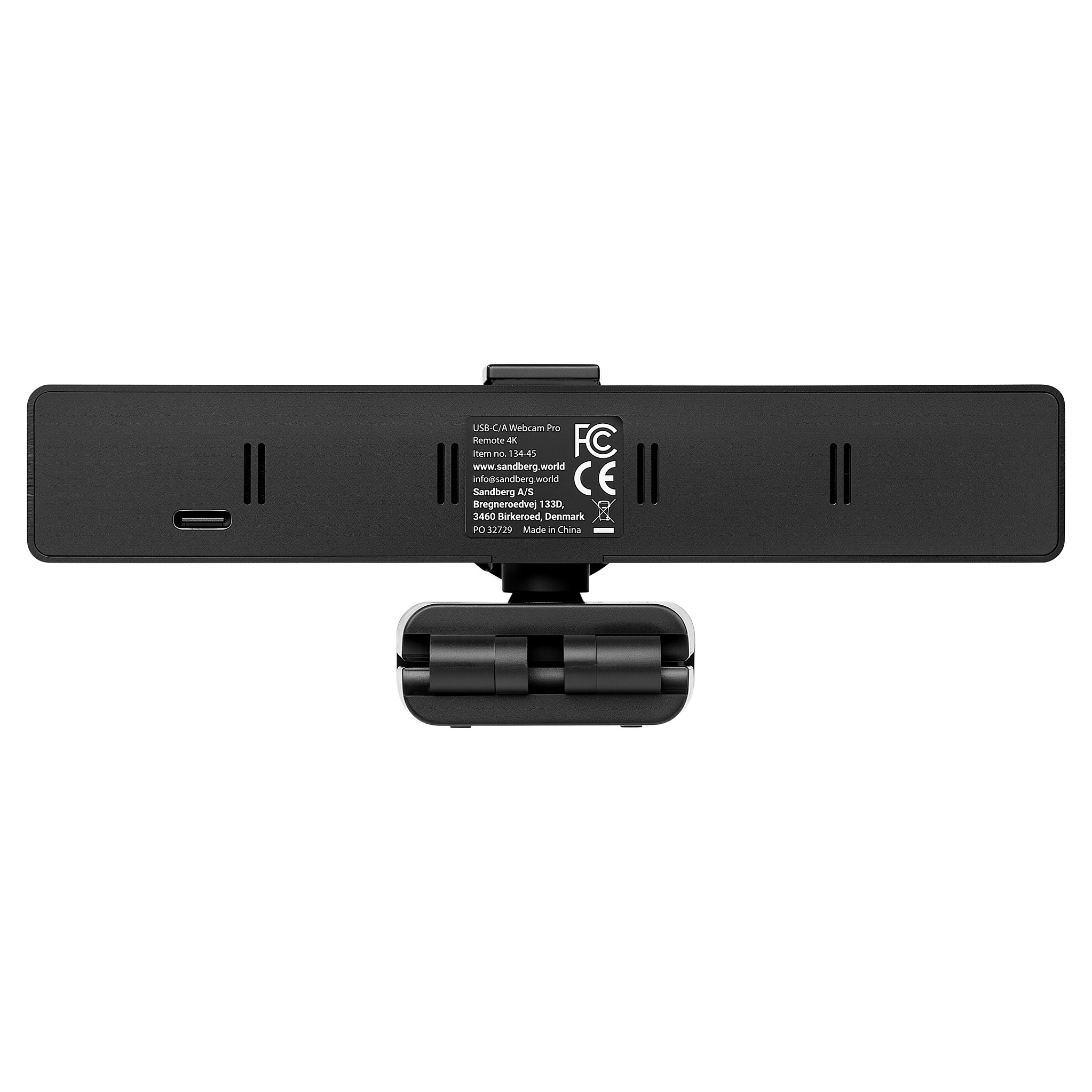 Webcam Sandberg USB-C/A Pro Remote / 4K UHD / 8MP/ USB-C & USB-A - Zezë - Figura 5
