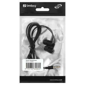 Kufje me kabllo Sandberg Saver In-Ear – Zezë 4