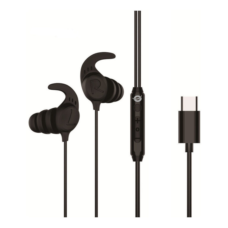 Kufje me kabllo Conceptronic In-Ear USB-C me mikrofon - Zezë