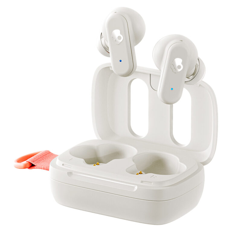 Kufje pa kabllo Skullcandy Dime 3 True Wireless - Bone/Orange