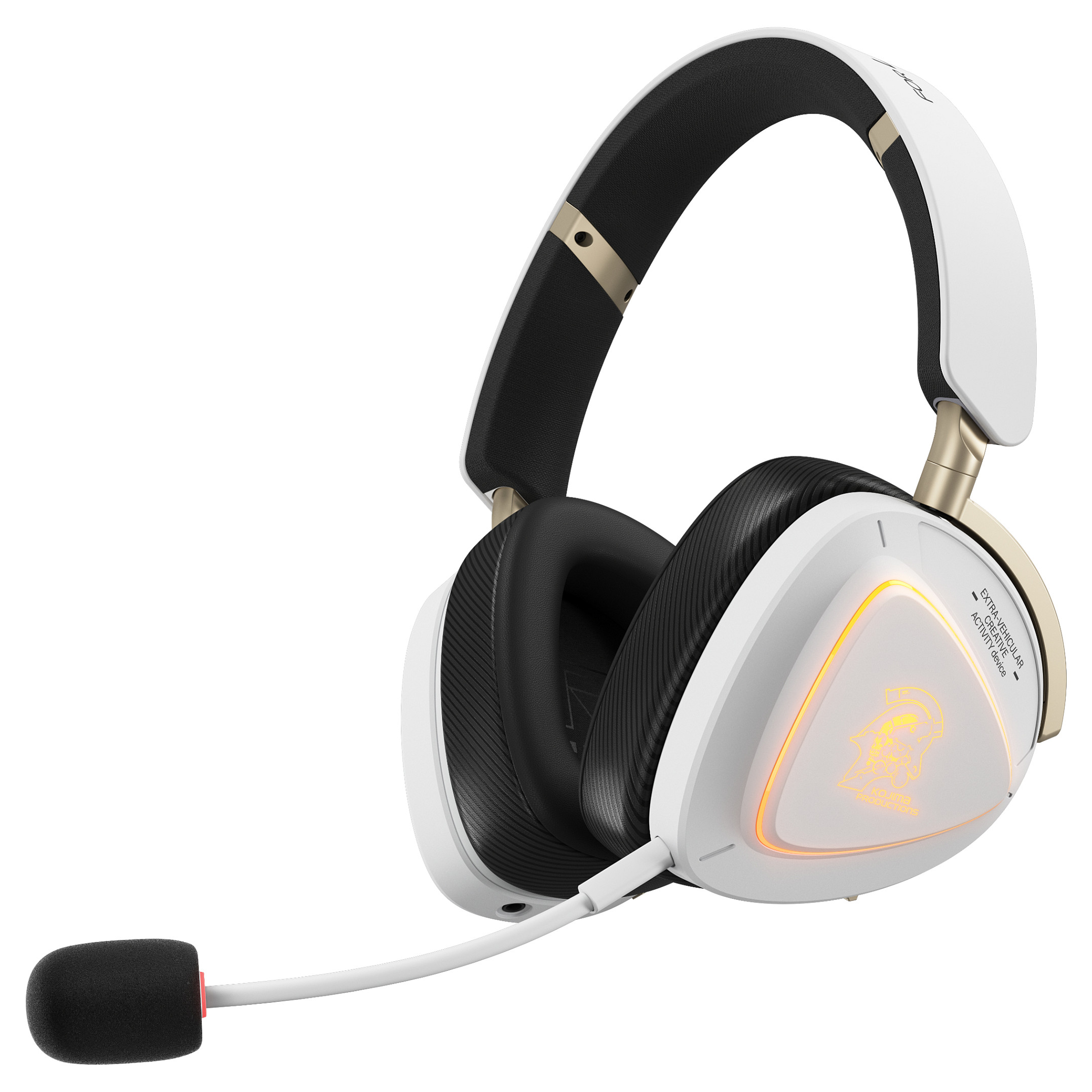 Kufje Gaming ASUS ROG Delta II Kojima Edition Wireless - Bardhë