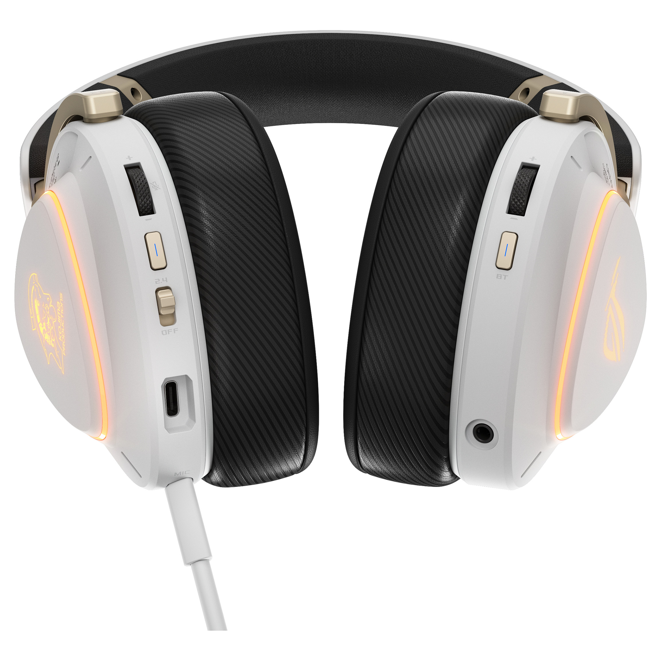 Kufje Gaming ASUS ROG Delta II Kojima Edition Wireless - Bardhë - Figura 4