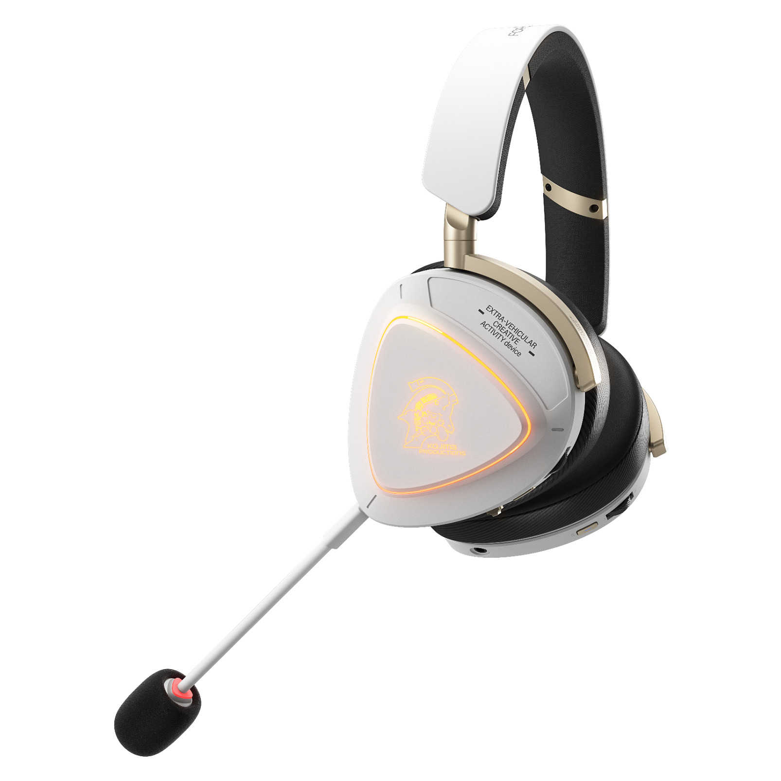 Kufje Gaming ASUS ROG Delta II Kojima Edition Wireless - Bardhë - Figura 5
