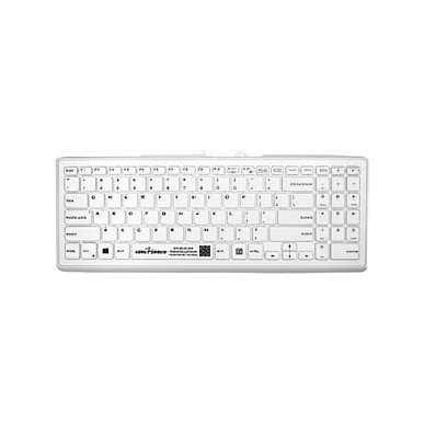 Tastierë me kabllo Seal SHield Cleanwipe Pro White SSWKSV101PRO-DE / QWERTZ - Bardhë