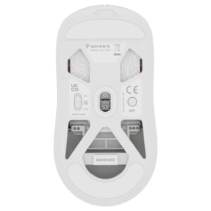 Maus Gaming Genesis ZIRCON 660 PRO Wireless / 26000 DPI -Bardhë 8