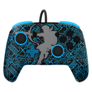 Kontroller Nintendo PDP Rematch GLOW Sheikah Shoot Switch - Blu